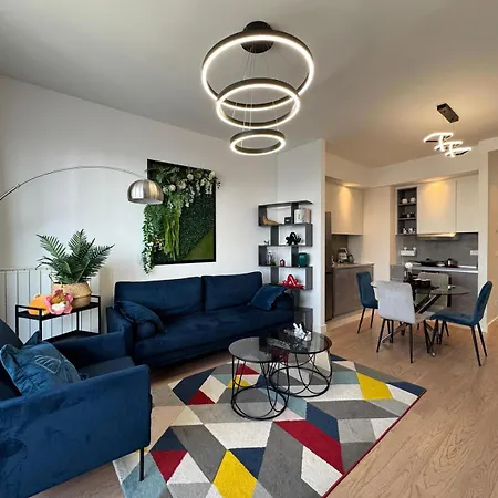Bw Aqua Lux, River View, Parking Free Apartment Belgrade